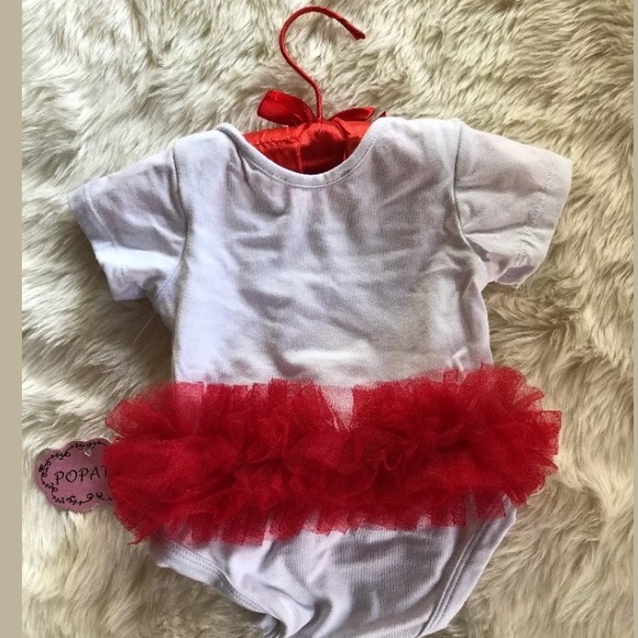 Santa’s little helper body suit 0-3 months - Picture 6 of 7